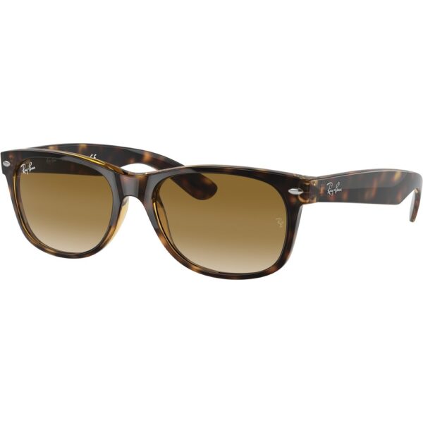 Occhiali da sole  Ray - ban Rb2132 new wayfarer cod. colore 710/51 Unisex Squadrata Tartaruga