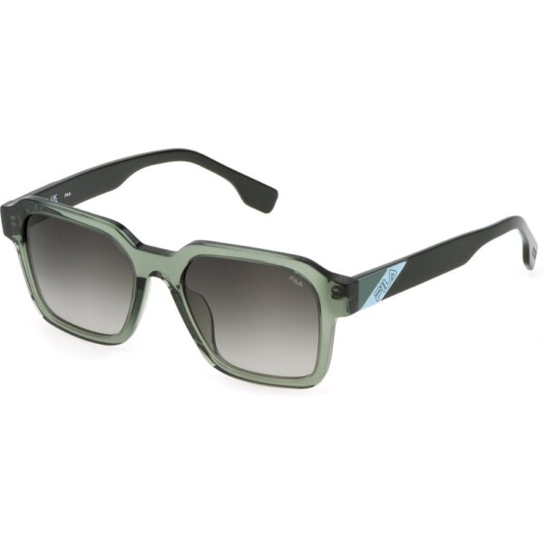 Occhiali da sole  Fila Sfi458 cod. colore 06w5 Uomo Squadrata Verde