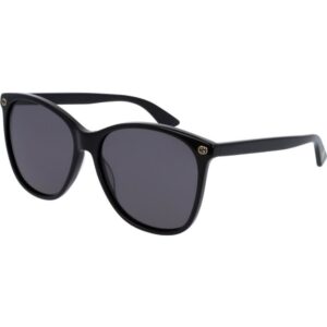 Occhiali da sole  Gucci Gg0024s cod. colore 001 Donna Squadrata Nero