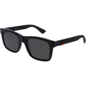 Occhiali da sole  Gucci Gg0008s cod. colore 002 Uomo Squadrata Nero