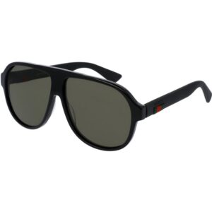 Occhiali da sole  Gucci Gg0009s cod. colore 001 Uomo Pilot Nero