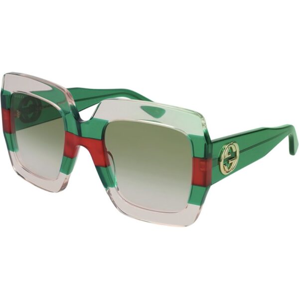 Occhiali da sole  Gucci Gg0178s cod. colore 001 Donna Squadrata Multi-colore