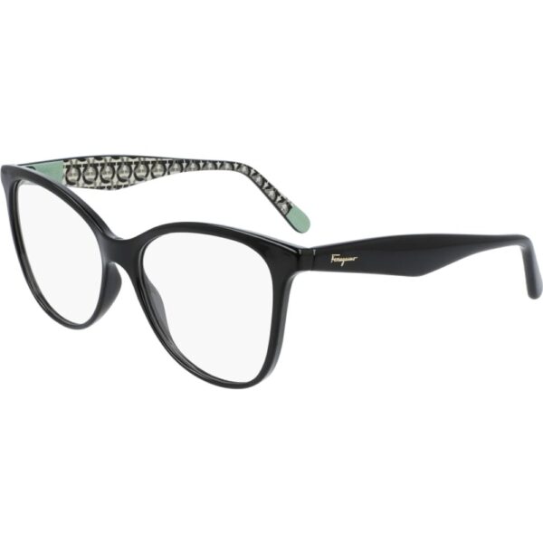 Occhiali vista  Ferragamo Sf2892 cod. colore 001 Donna Squadrata Nero