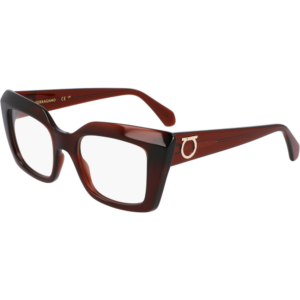 Occhiali vista  Ferragamo Sf3008 cod. colore 232 Donna Squadrata Marrone