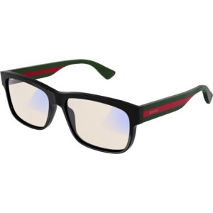 Occhiali anti luce blu  Gucci Gg0340s cod. colore 011 Uomo Squadrata Nero