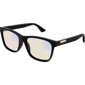 Occhiali anti luce blu  Gucci Gg0746s cod. colore 005 Uomo Squadrata Nero