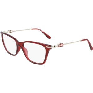 Occhiali vista  Ferragamo Sf2891 cod. colore 634 Donna Squadrata Bordeaux