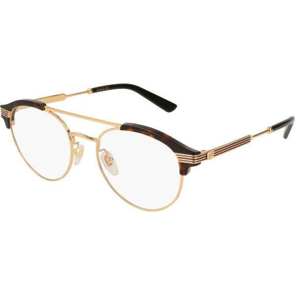 Occhiali vista  Gucci Gg0289o cod. colore 002 Uomo Rotonda Havana