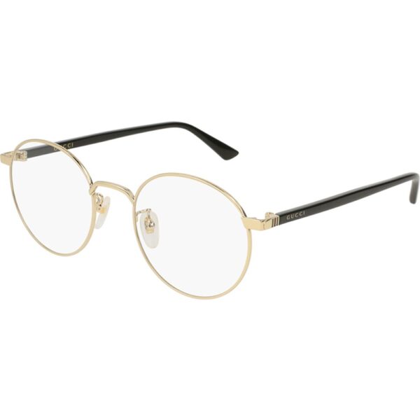 Occhiali vista  Gucci Gg0297ok cod. colore 001 Unisex Rotonda Oro