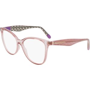 Occhiali vista  Ferragamo Sf2892 cod. colore 643 Donna Squadrata Rosa