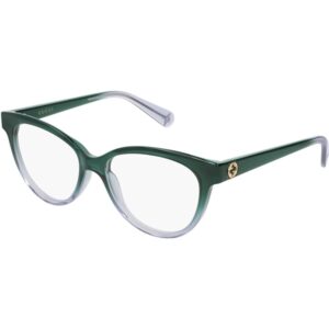 Occhiali vista  Gucci Gg0373o cod. colore 004 Donna Cat eye Verde