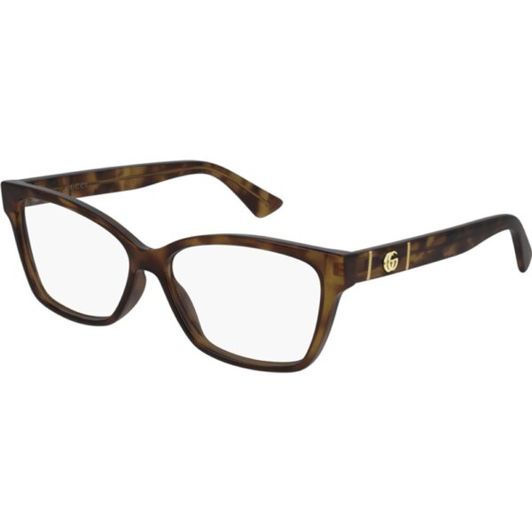 Occhiali vista  Gucci Gg0634o cod. colore 002 Donna Squadrata Havana