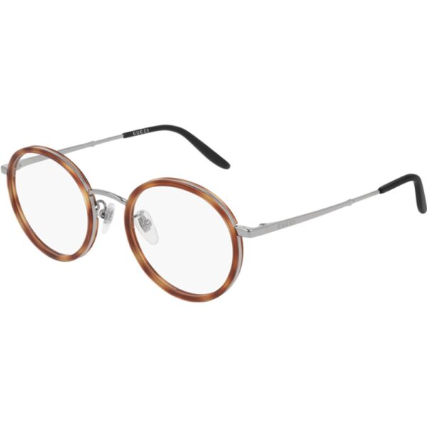 Occhiali vista  Gucci Gg0679oa cod. colore 004 Uomo Rotonda Havana