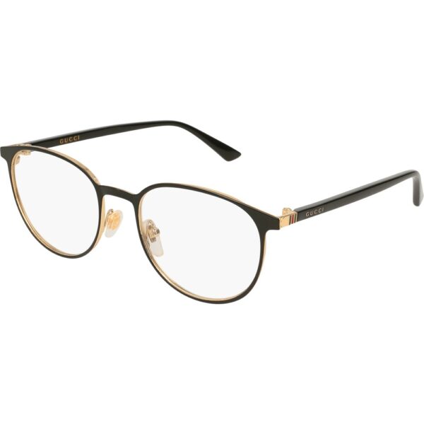 Occhiali vista  Gucci Gg0293o cod. colore 002 Uomo Rotonda Nero