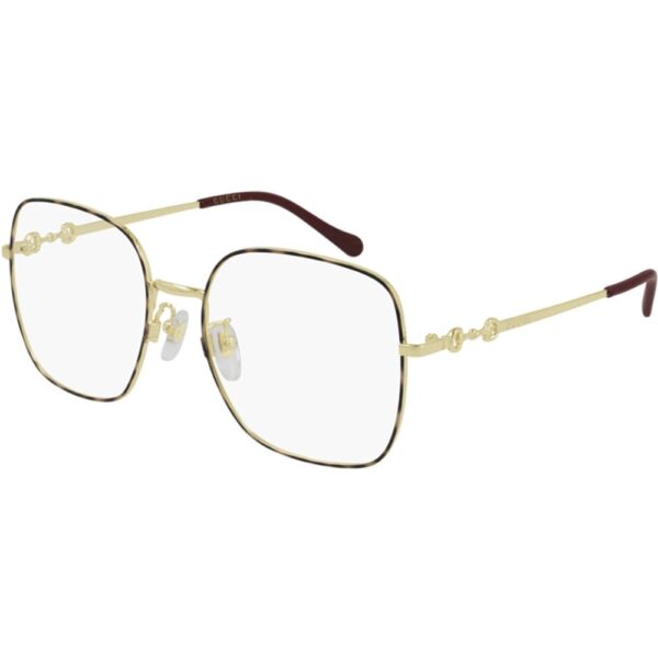 Occhiali vista  Gucci Gg0883oa cod. colore 002 Donna Squadrata Oro