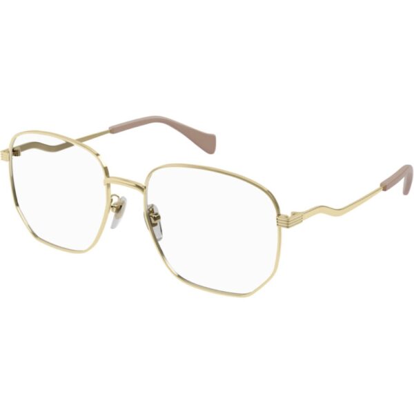 Occhiali vista  Gucci Gg0973o cod. colore 001 Donna Squadrata Oro