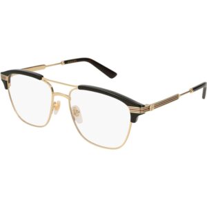 Occhiali vista  Gucci Gg0241o cod. colore 002 Uomo Squadrata Oro