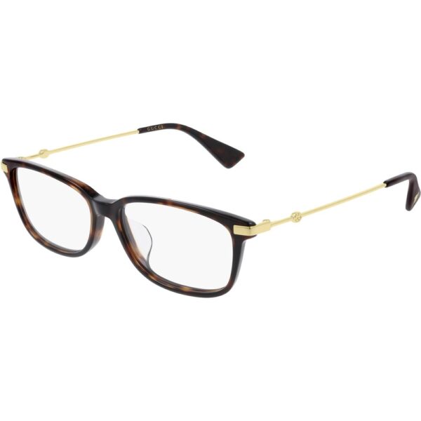 Occhiali vista  Gucci Gg0759oa cod. colore 002 Donna Squadrata Havana