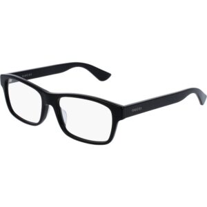 Occhiali vista  Gucci Gg0006oan cod. colore 001 Uomo Squadrata Nero