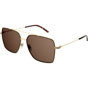 Occhiali da sole  Gucci Gg1053sk cod. colore 002 Uomo Squadrata Oro