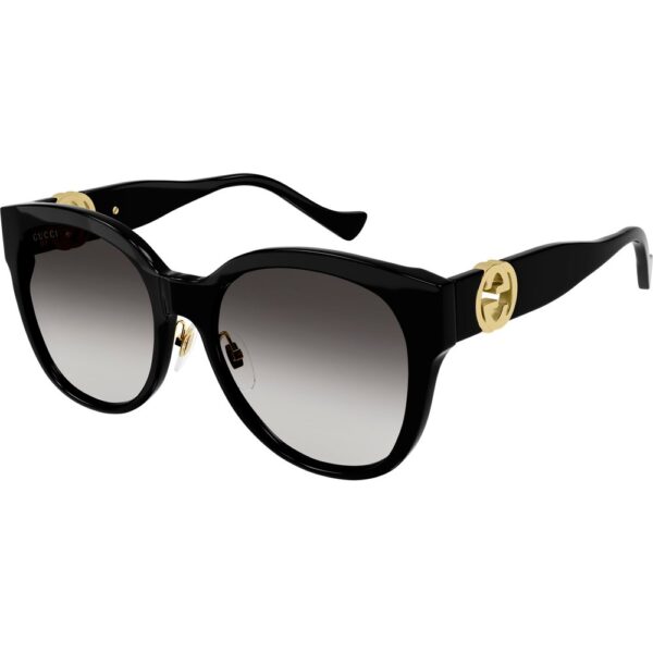 Occhiali da sole  Gucci Gg1028sk cod. colore 006 Donna Rotonda Nero