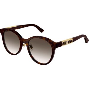 Occhiali da sole  Gucci Gg1191sk cod. colore 002 Donna Rotonda Havana