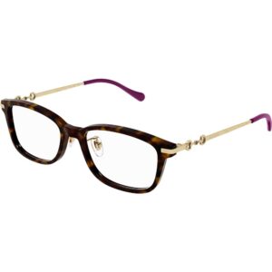 Occhiali vista  Gucci Gg1129oj cod. colore 002 Donna Squadrata Havana