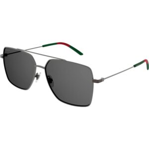 Occhiali da sole  Gucci Gg1053sk cod. colore 001 Uomo Squadrata Rutenio