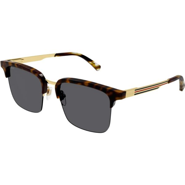 Occhiali da sole  Gucci Gg1226s cod. colore 002 Uomo Squadrata Havana