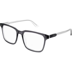 Occhiali vista  Gucci Gg1120oa cod. colore 002 Uomo Squadrata Grigio