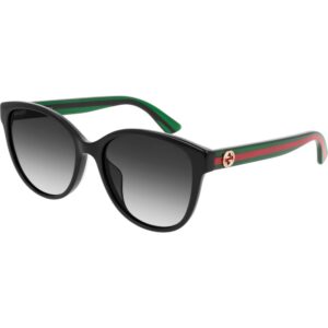 Occhiali da sole  Gucci Gg0703skn cod. colore 002 Donna Rotonda Nero