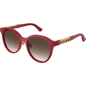 Occhiali da sole  Gucci Gg1191sk cod. colore 004 Donna Rotonda Rosso