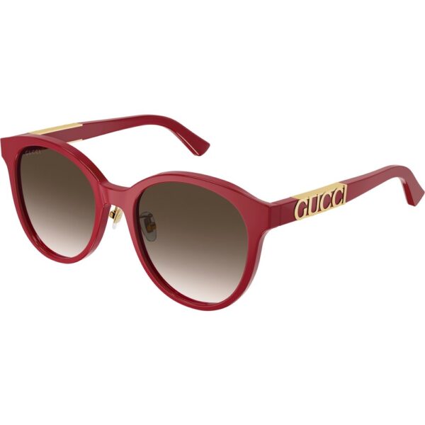 Occhiali da sole  Gucci Gg1191sk cod. colore 004 Donna Rotonda Rosso