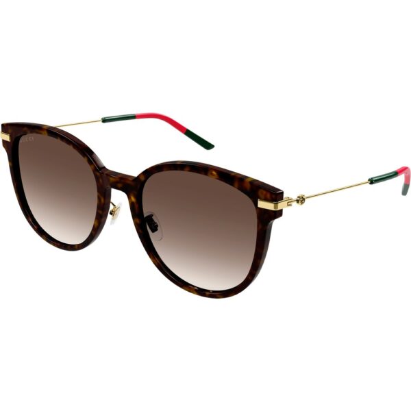 Occhiali da sole  Gucci Gg1196sk cod. colore 002 Donna Rotonda Havana