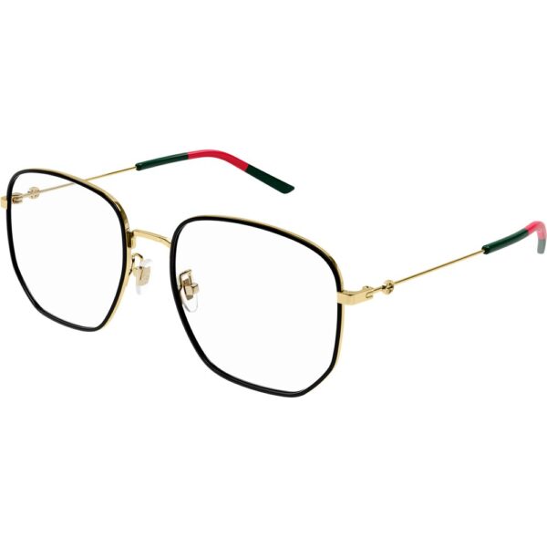 Occhiali vista  Gucci Gg1197oa cod. colore 001 Donna Squadrata