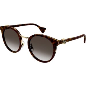 Occhiali da sole  Gucci Gg1181sk cod. colore 003 Donna Cat eye Havana