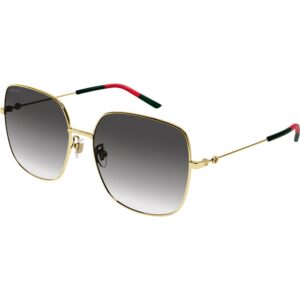 Occhiali da sole  Gucci Gg1195sk cod. colore 001 Donna Squadrata Oro