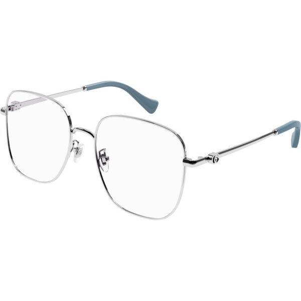 Occhiali vista  Gucci Gg1144o cod. colore 004 Donna Squadrata Argento