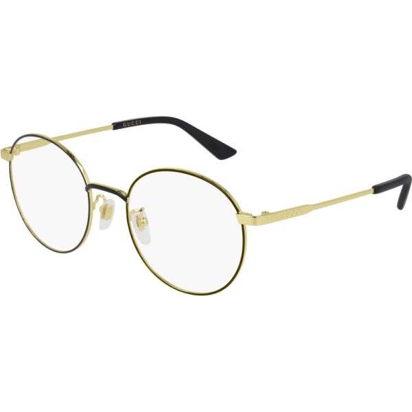 Occhiali vista  Gucci Gg0862oa cod. colore 001 Uomo Rotonda Oro