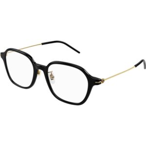 Occhiali vista  Gucci Gg1277oa cod. colore 001 Donna Geometrica Nero