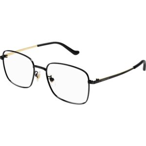 Occhiali vista  Gucci Gg1355oa cod. colore 001 Uomo Squadrata Nero