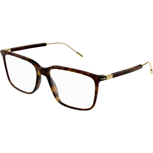 Occhiali vista  Gucci Gg1273oa cod. colore 002 Uomo Squadrata Havana