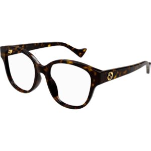 Occhiali vista  Gucci Gg1260oa cod. colore 002 Donna Squadrata Havana