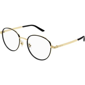 Occhiali vista  Gucci Gg1353oa cod. colore 001 Uomo Rotonda Oro