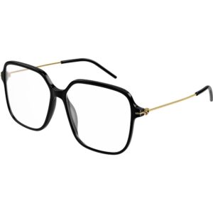 Occhiali vista  Gucci Gg1271o cod. colore 001 Donna Squadrata Nero