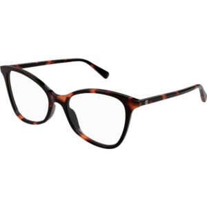 Occhiali vista  Gucci Gg1360o cod. colore 002 Donna Cat eye Havana