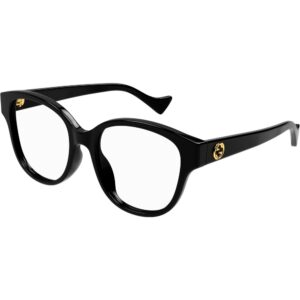 Occhiali vista  Gucci Gg1260oa cod. colore 001 Donna Squadrata Nero