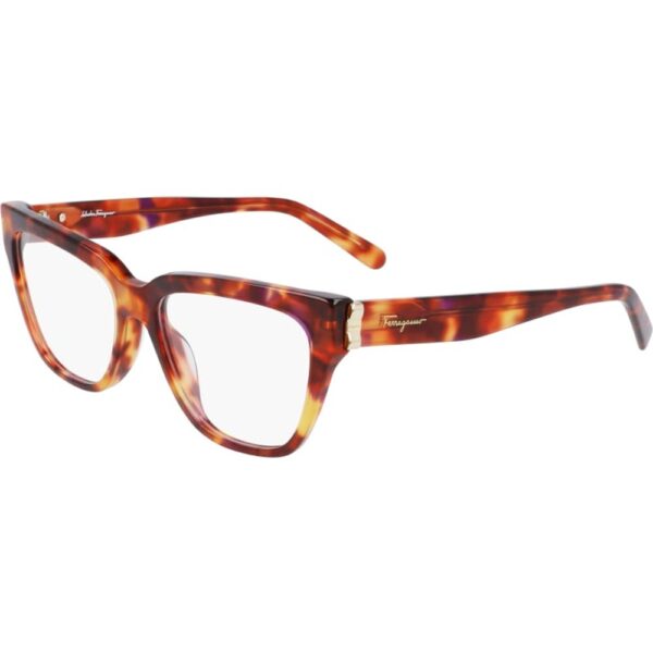 Occhiali vista  Ferragamo Sf2893 cod. colore 214 Donna Cat eye Havana