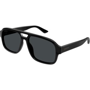 Occhiali da sole  Gucci Gg1342s cod. colore 001 Uomo Pilot Nero