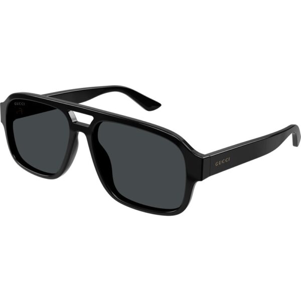 Occhiali da sole  Gucci Gg1342s cod. colore 001 Uomo Pilot Nero